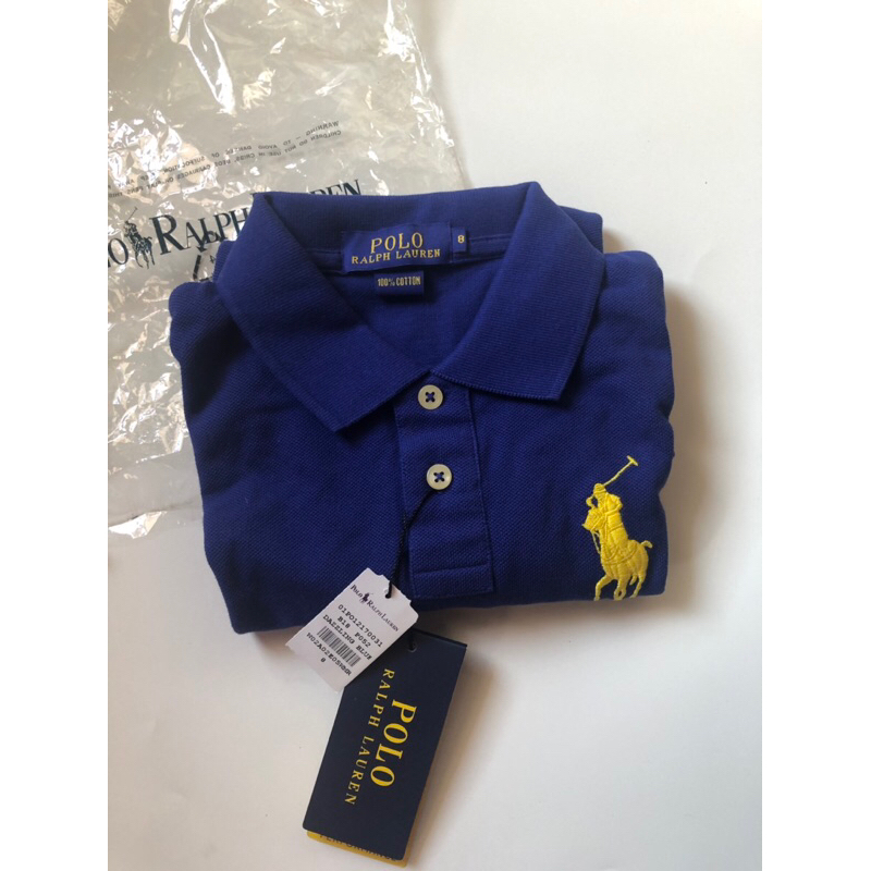 new kaos polo PRL polo ralph lauren anak laki size 8