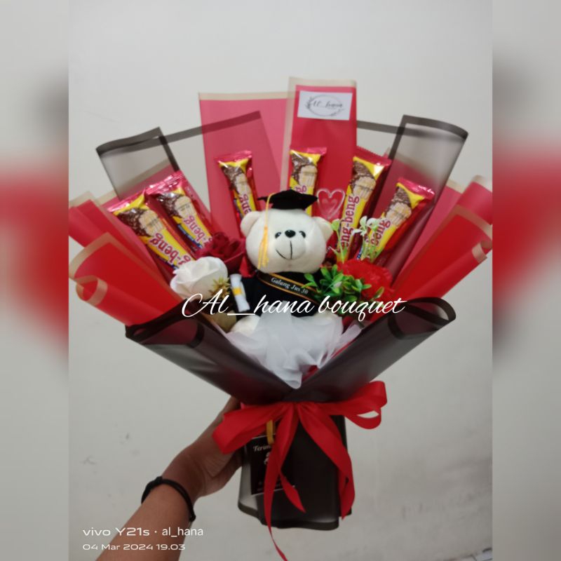 

buket snack + boneka