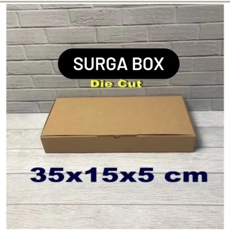 

kardus/karton/box.uk.35x15x5 cm..DIE CUT