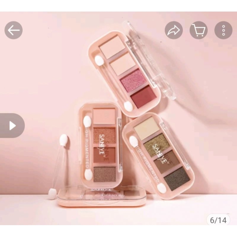 SANIYE-Saniye Eyeshadow 4Colors