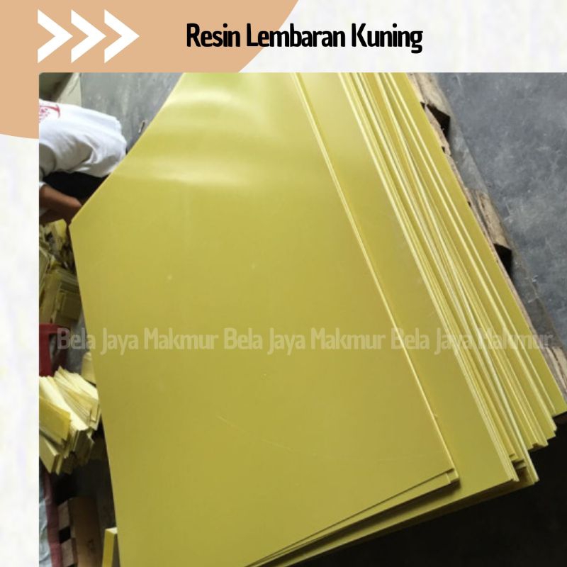 Resin Kuning Lembaran/ Epoxy Sheet/ Epoxy Fiberglass Sheet
