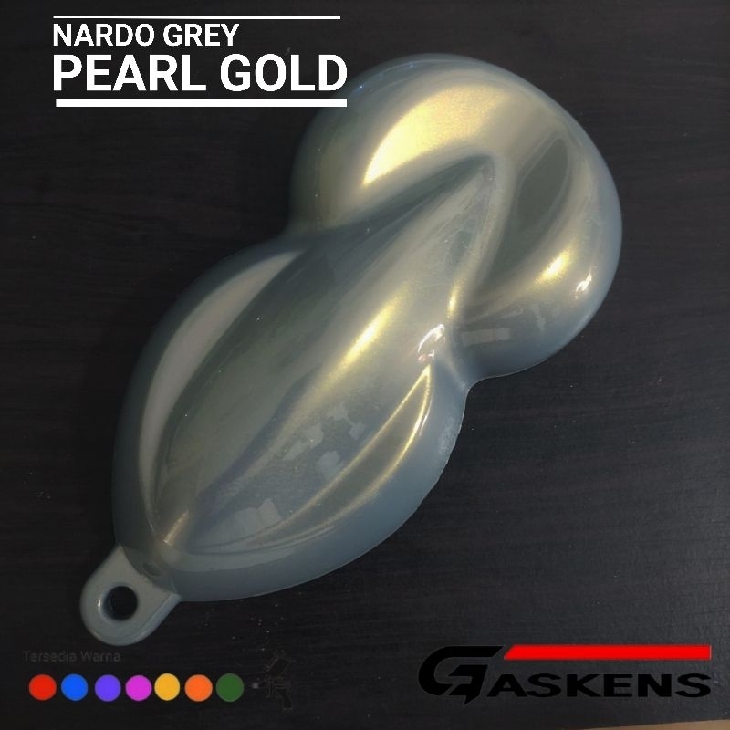 CAT NARDO GREY + LEMBAYUNG GOLD PAKET 400ML CAT ABU-ABU + MUTIARA LEMBAYUNG GOLD CAT BODY MOTOR