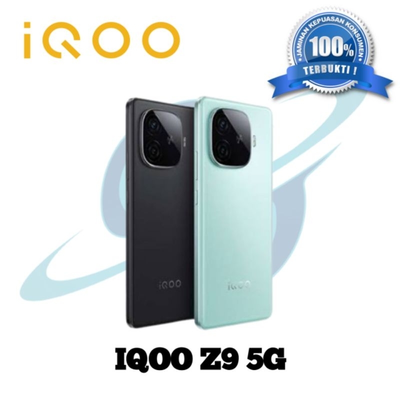 IQoo Z9 5G 8/128GB + 8/256GB + 12/256GB | NFC | Snapdragon 7gen3 | Baterai 6000mAh | Garansi Resmi ✅