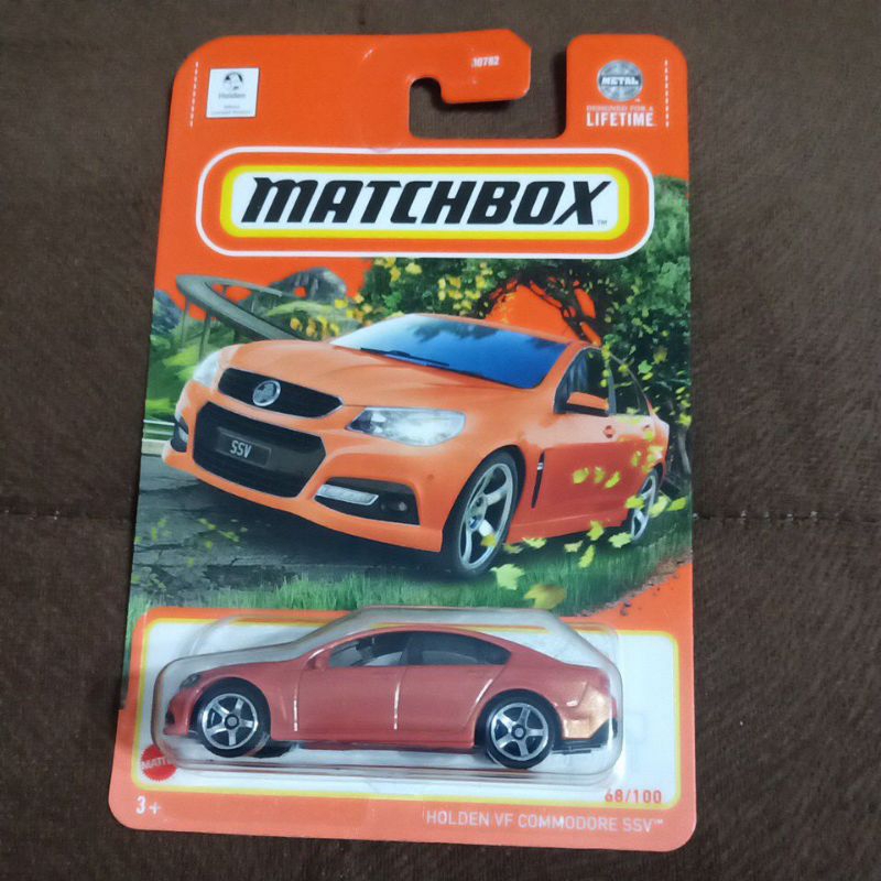 holden vf commodore ssv matchbox orange