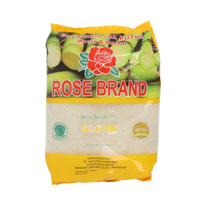 

Rose Brand Gula Kristal Putih Manis dan Bersih 1kg