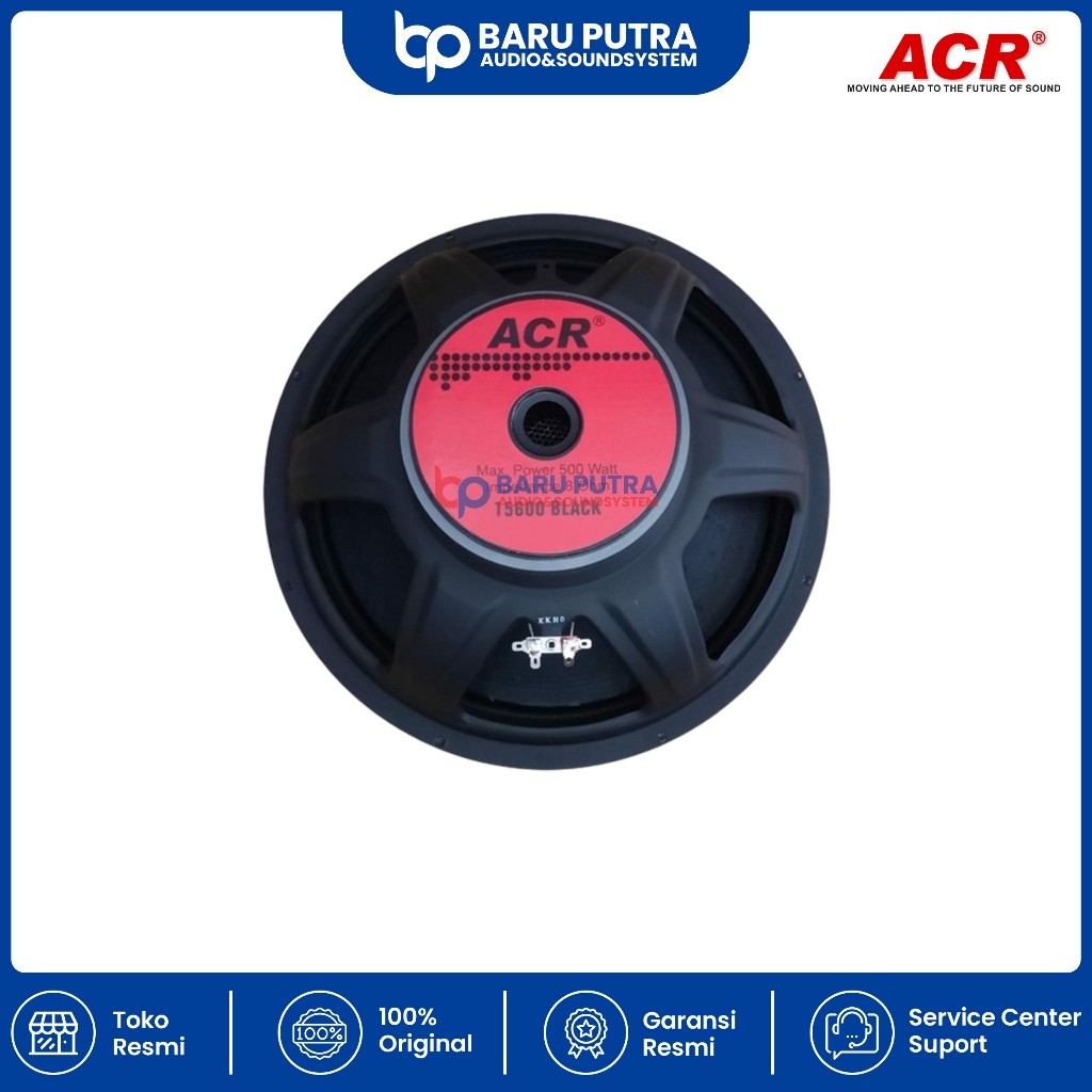 Speaker Komponen ACR 15600 Black 15Inch / Speaker Component 15" 15600