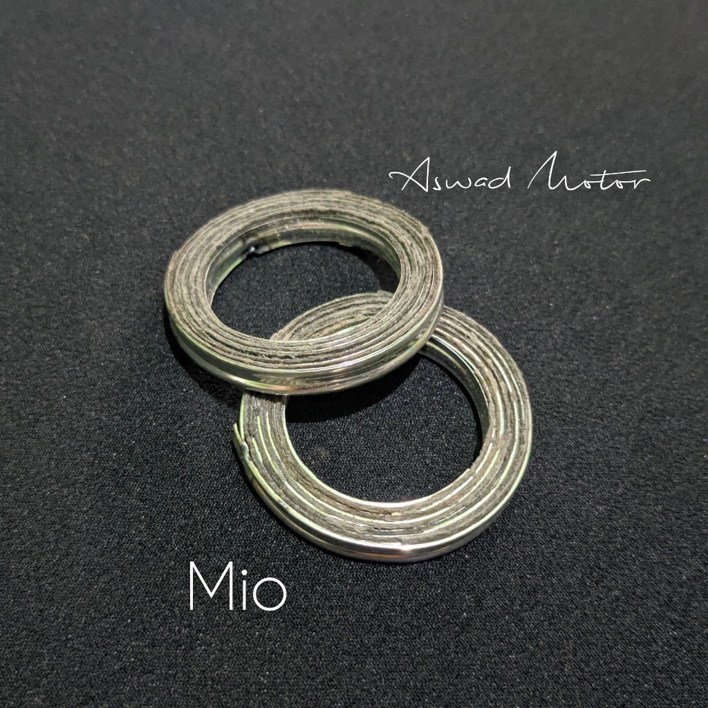 5PCS Paking Knalpot Mio sporti Mio J Fino Mio GT / Asbes knalpot Yamaha MIO / Paking Knalpot Asbes A