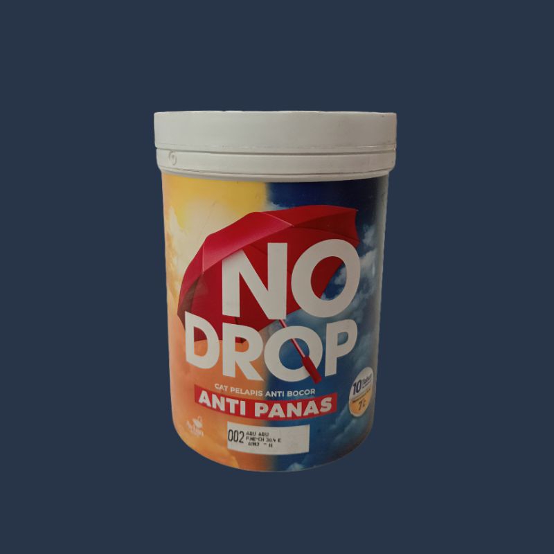 NO DROP ANTI PANAS WARNA ABU-ABU 0,8 LITER