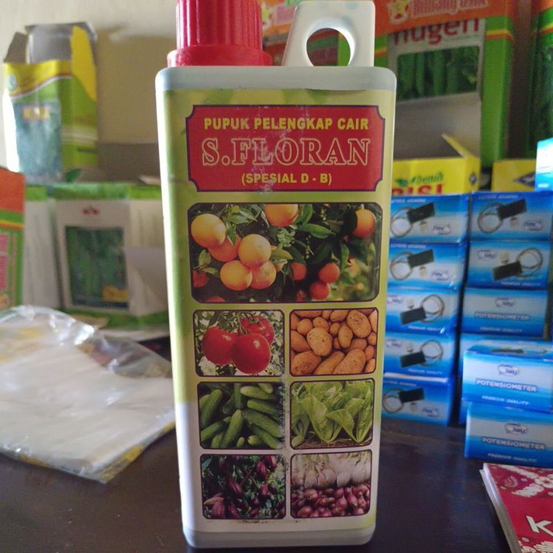 Pupuk pelengkap cair s.floran spesial B-D 1liter