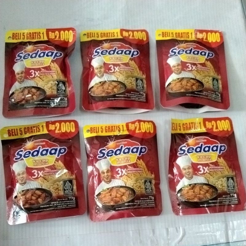 

Korzaln Kecap Sedaap 63Ml Isi 5Sachet