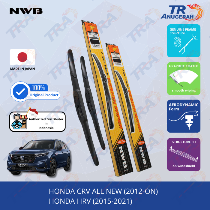 Wiper HYBRID NWB HONDA CRV & HRV