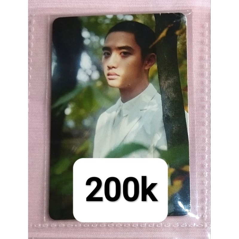 Photocard EXO D.O. Kyungsoo Elyxion Luggage tag pc poca doh
