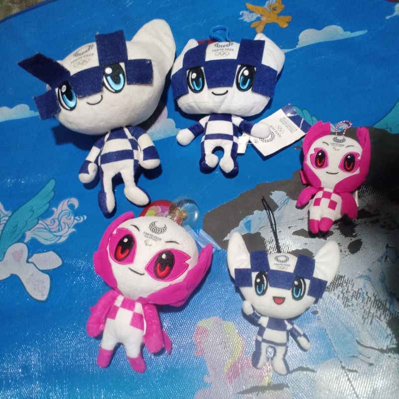 Boneka maskot Olimpiade Tokyo 2020 Maskot Olympics Maskot Olahraga