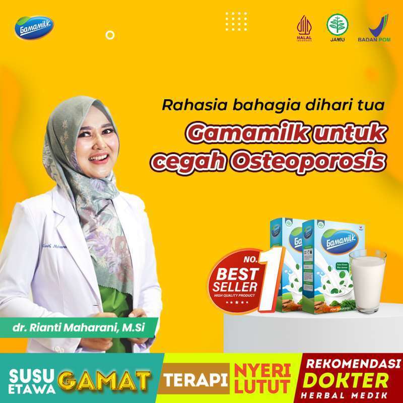 

Gamamilk Susu Etawa Plus Gamat Untuk Mempercepat Atasi Nyeri Sendi & Tulang