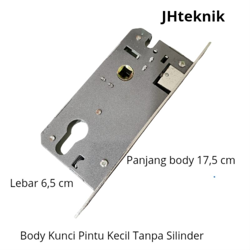 JHTeknik Body Kunci Pintu Kecil Tanpa Silinder YARCO/Bodi Kunci Pintu Kecil