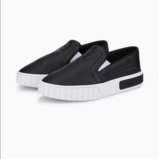 Sepatu Casual Cali Star Slip-On Lthr Wns Puma Black 386280 02