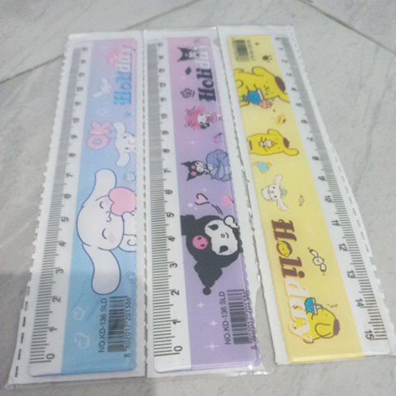 

PENGGARIS 15 CM SANRIO / PENGGARIS ANAK / PENGGARIS LUCU