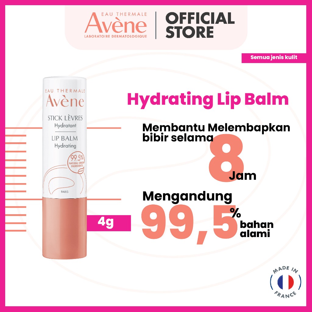 Avene Lip Balm Hydrating 4 gram