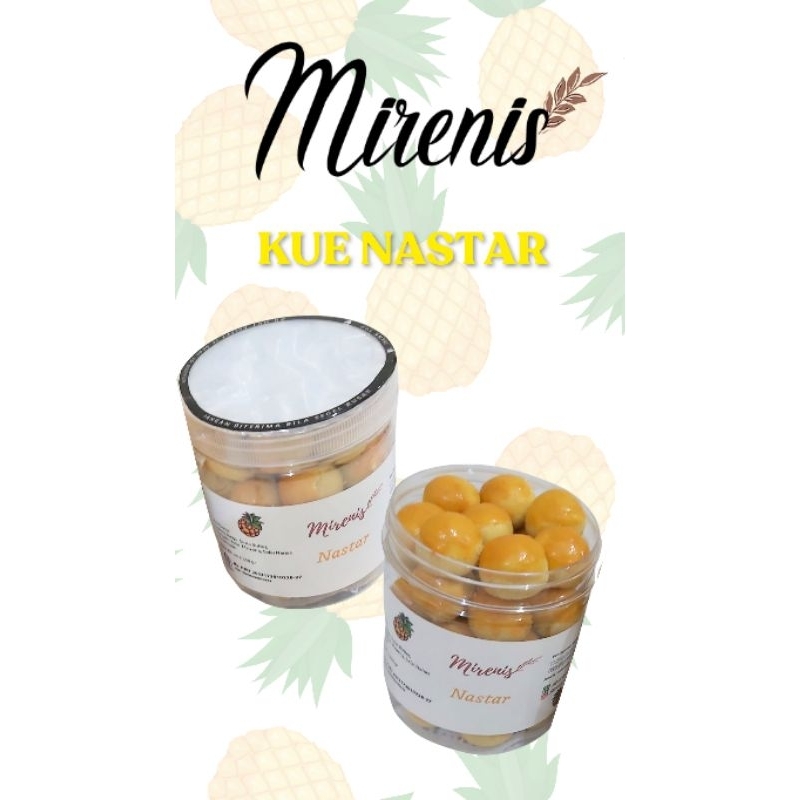

Mirenis Kue Nastar 350gr Lembut Enak Kue Kering Homemade