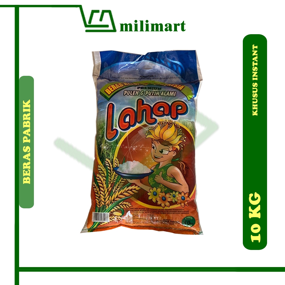 

BERAS LAHAP WANITA KEMASAN 10 KG KHUSUS INSTANT