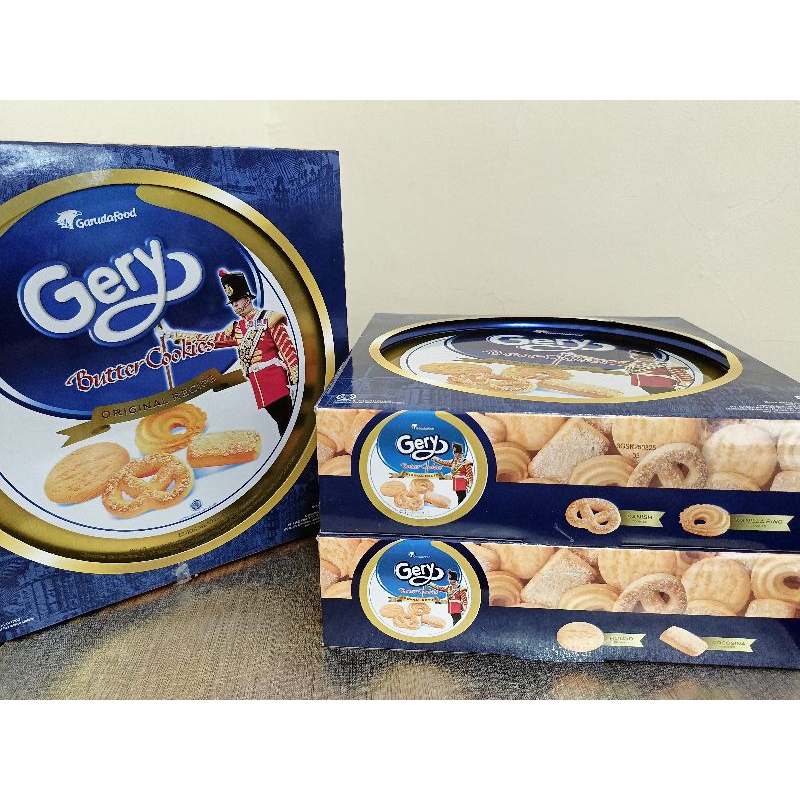 

PROMO!!!! Gery Butter Cookies Tin 450 gr Exp Maret 2025