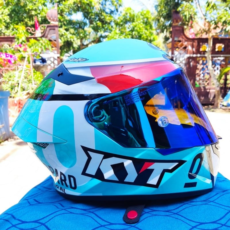 KYT TT Course Leopard Dalla Porta Ukuran XL