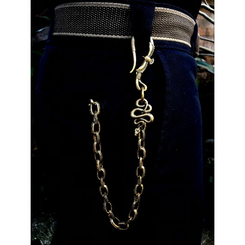 Brass Chain Wallet / Rantai Dompet Kuningan