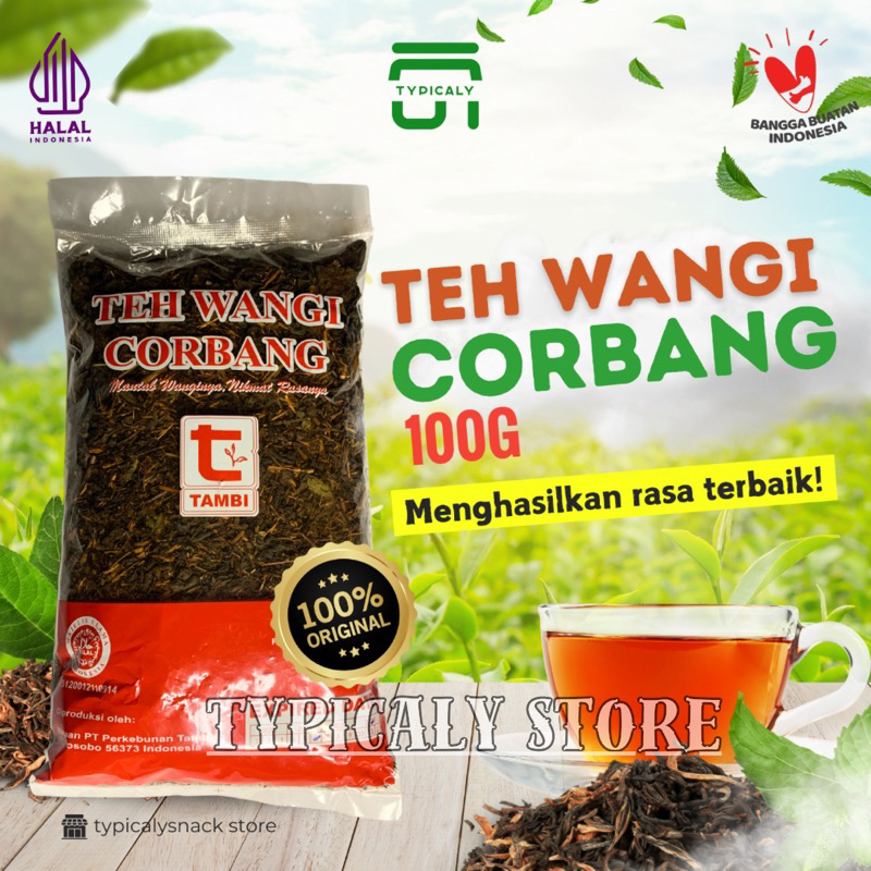 

TEH CORBANG 100g | TEH TAMBI ORIGINAL |TEH WANGI CORBANG OLEH OLEH WONOSOBO