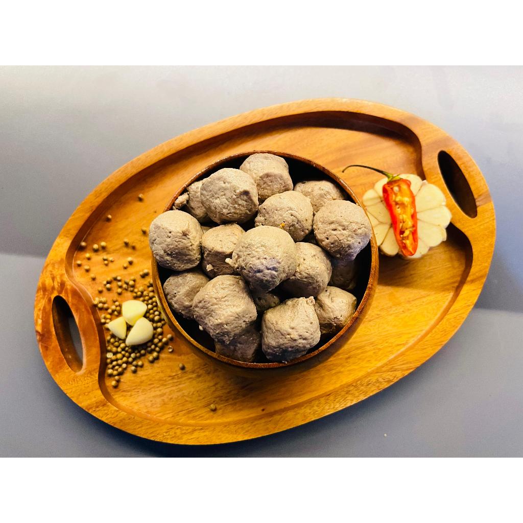 

JUN Bakso Ikan Sinar Bahari Ukuran Kecil Putih Dan Hitam Isi 250 Butir (1 BAL)
