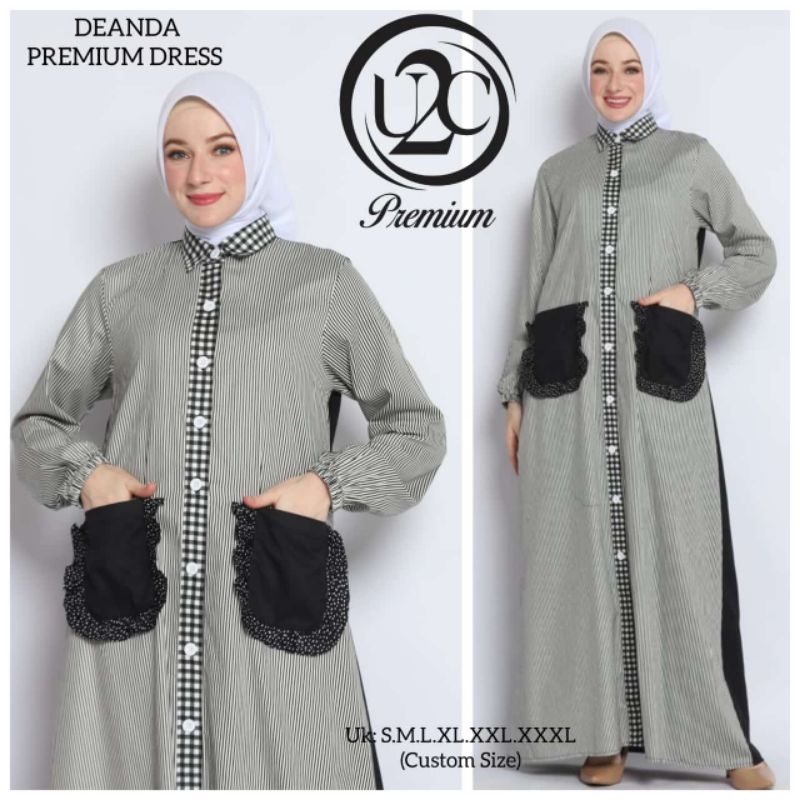 Deanda Premium Dress By Boutique U2C// Deanda Dress U2C