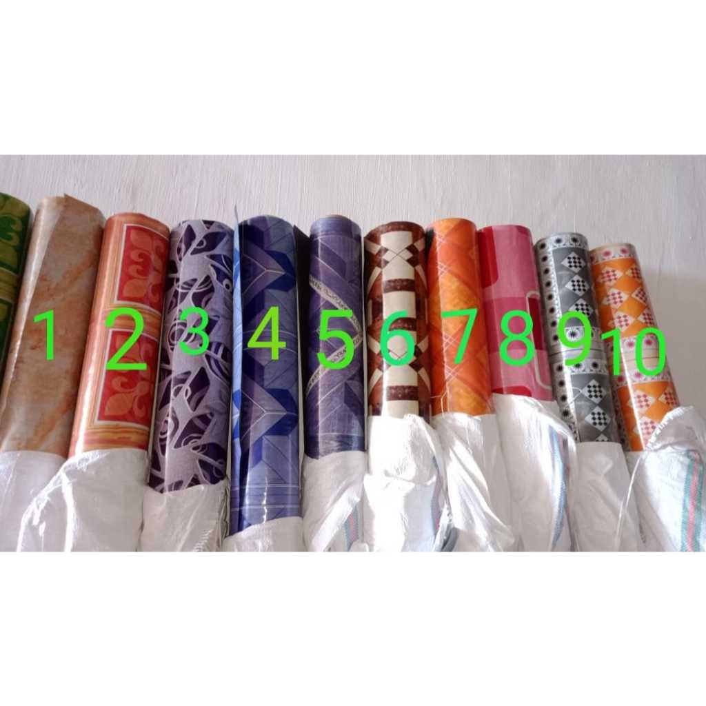 KARPET  LANTAI  VINYL  ROLL 20 METER LEBAR 2 METER MERK PESONA