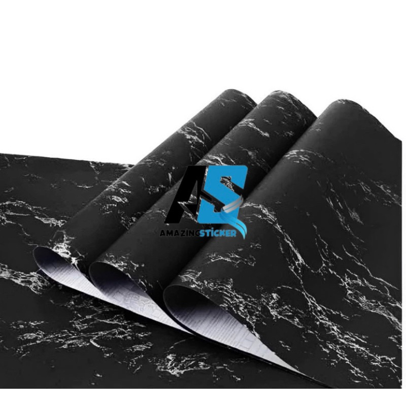 WALLPAPER DINDING / Stiker Dinding Wallstiker Motif Marmer Keramik