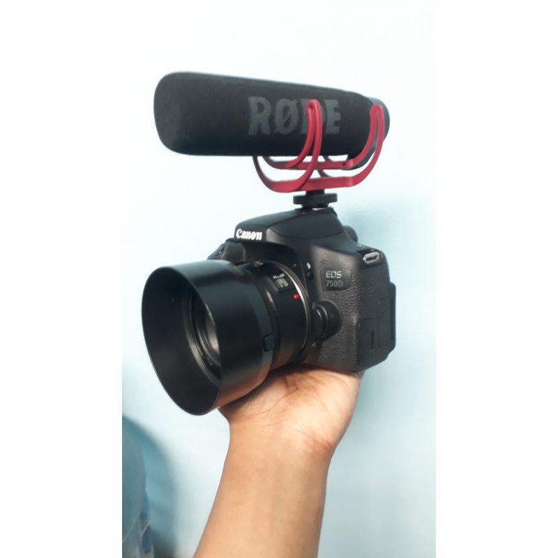 Kamera Canon DSLR EOS 750D / 750d siap pakai