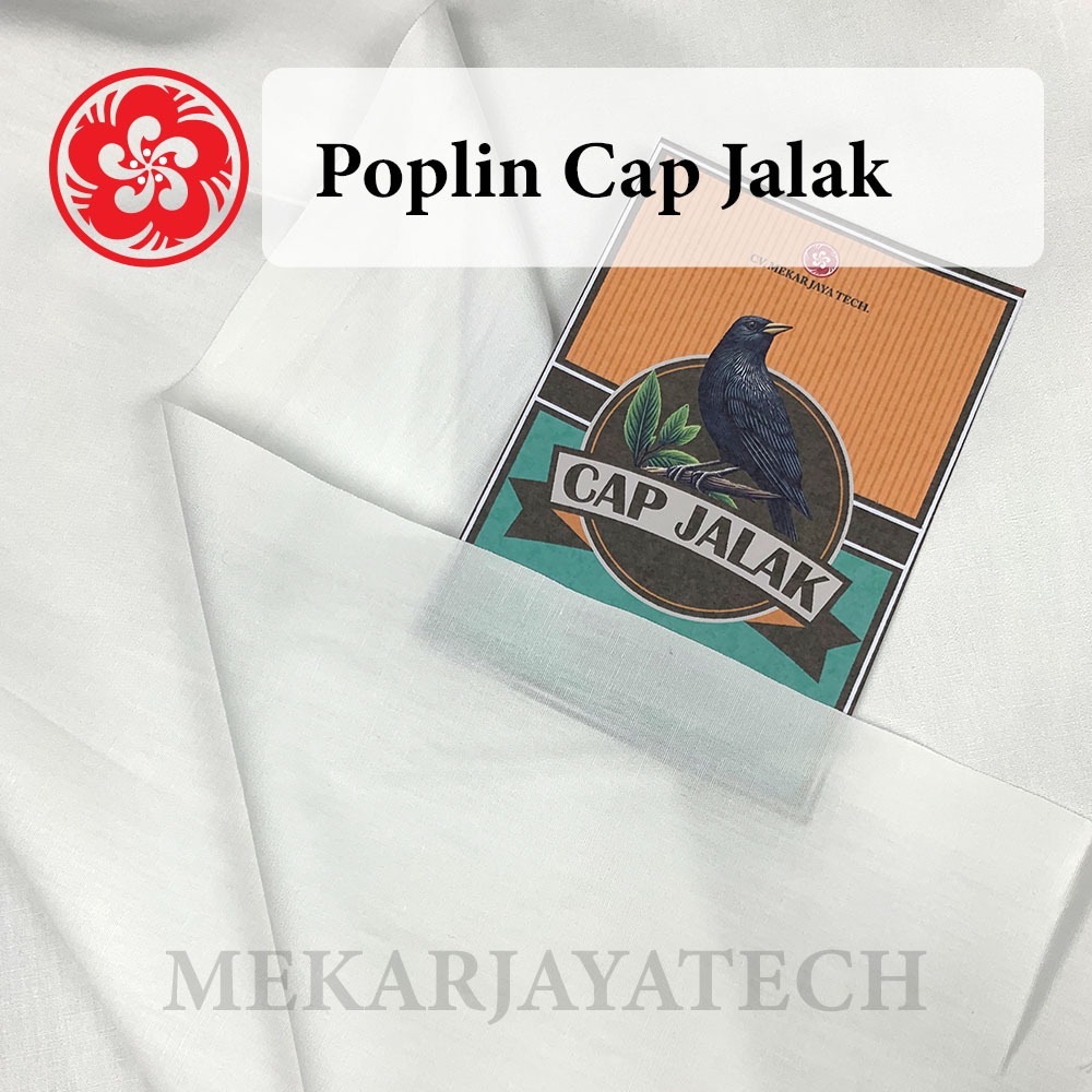 Kain Cotton Poplin Cap Jalak
