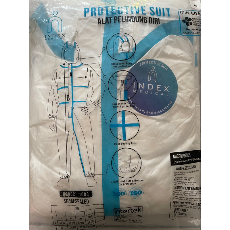 Hazmat / APD / Baju Medis / Protective Suit