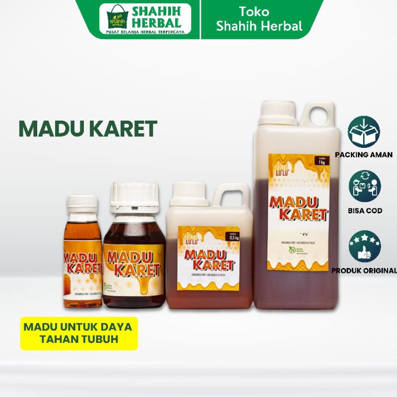 

MADU KARET LU'LU' (1KG) 100% MADU ASLI NEKTAR KARET