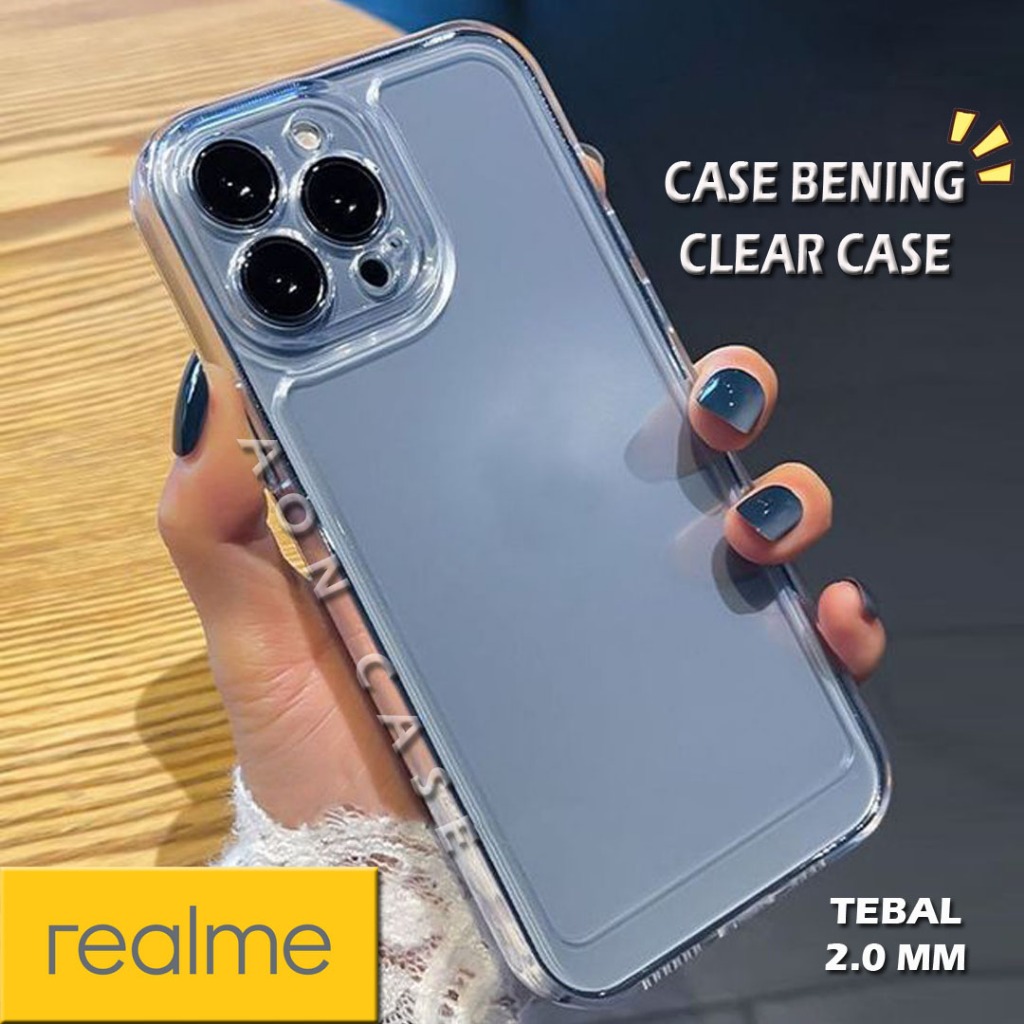 Case Bening Polos Tebal Realme Note 50 C53 C55 C35 C31 C67 C30 C20 C21Y C51 Realme 11 4G 12 4G 10 4G