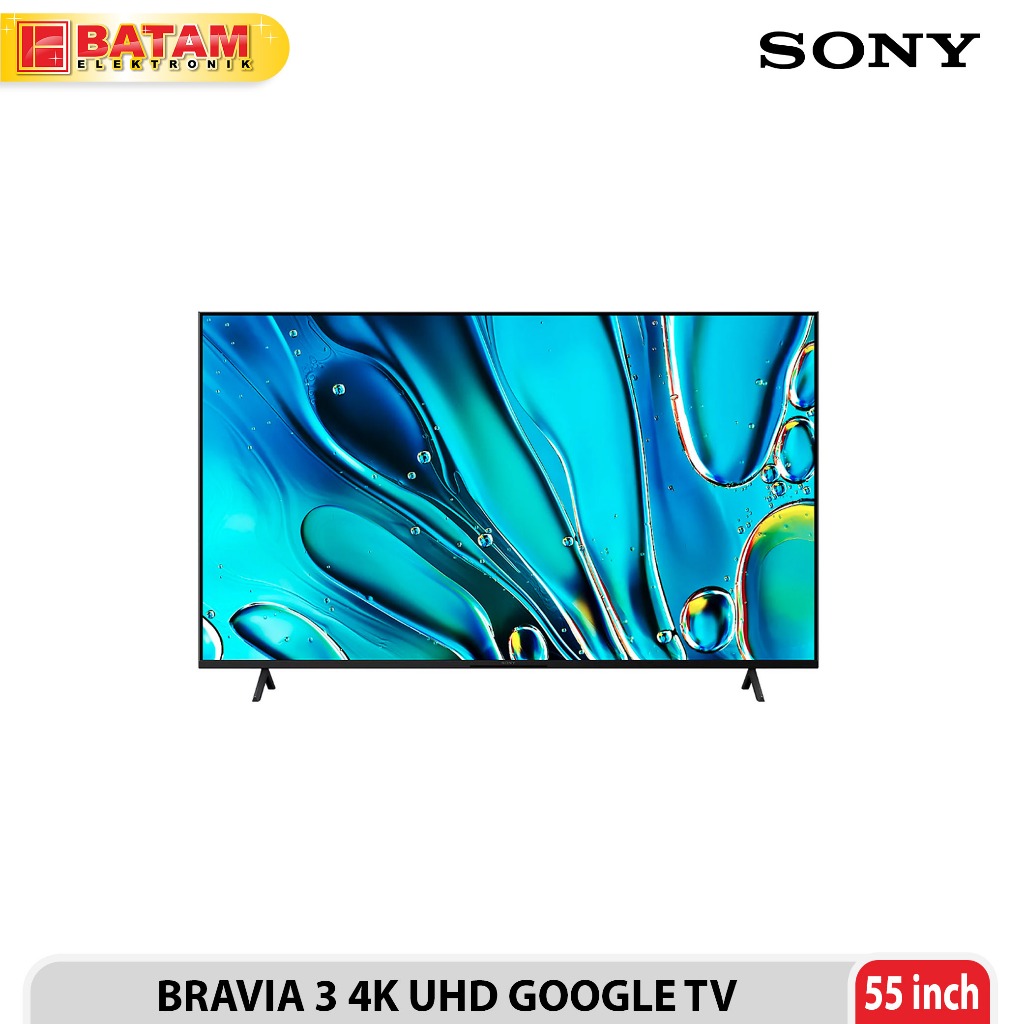 SONY BRAVIA 3 4K UHD GOOGLE TV 55 INCH - K-55S30
