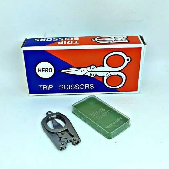 

KODE X22H gunting lipat kecil isi 12 pcs