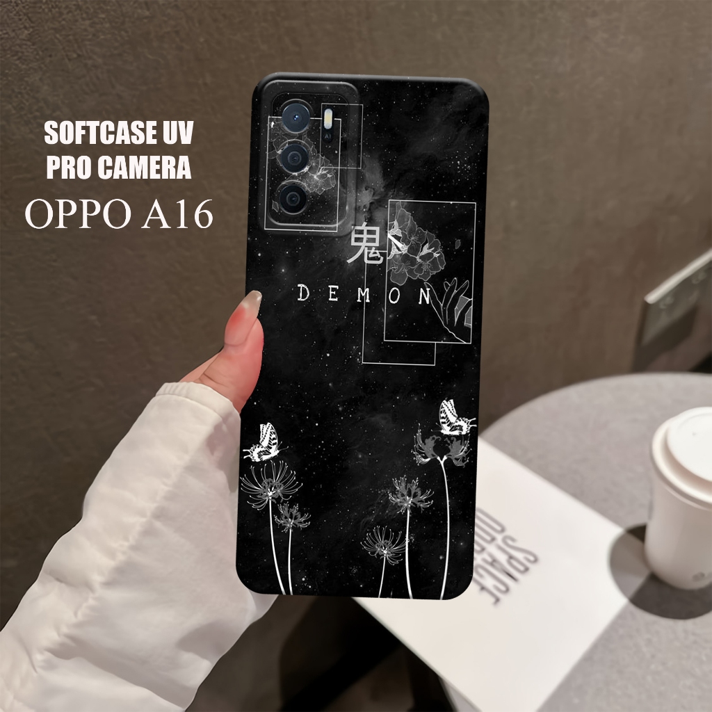 Case OPPO A16 - OPPO A16  Terbaru - Softcase OPPO A16  - Softcase Pro Camera - Casing Hp OPPO A16 - 
