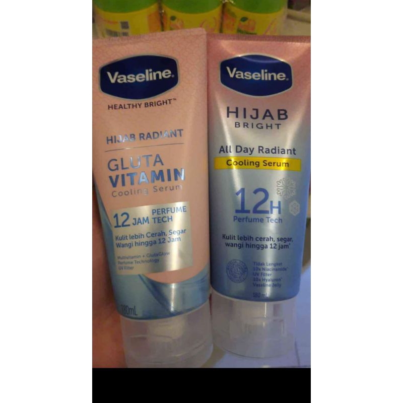 Vaseline serum hijab dan vaseline gluta glow