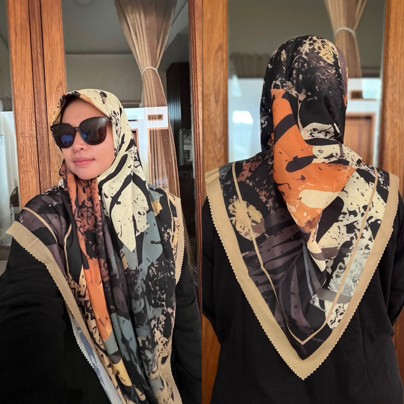 jilbab voal motif syar'i jumbo lasercut