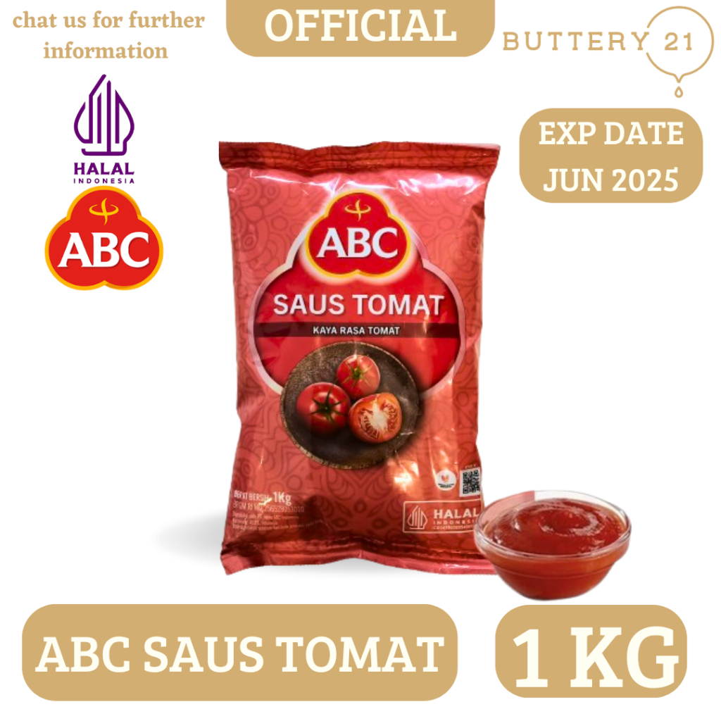 

ABC SAUS TOMAT 1 KG/ABC POUCH/ABC REFILL/SAUS TOMAT/SAUCE TOMAT