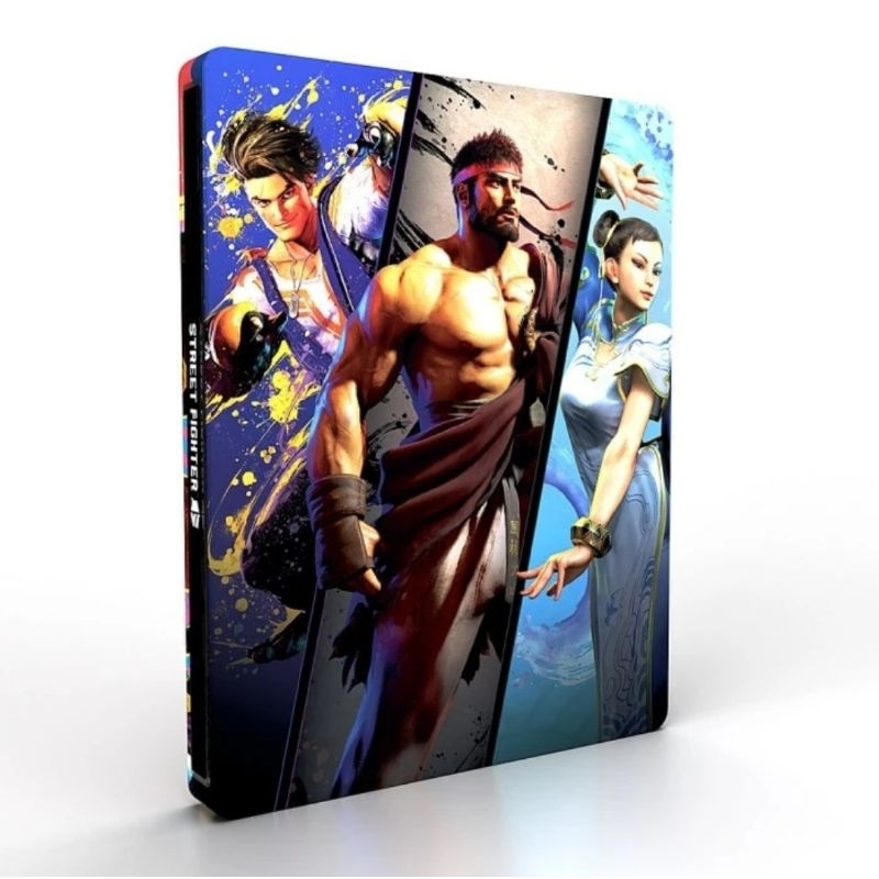 [Steelcase / Steelbook ] Street Fighter 6 / VI Playstation 4 ps4 / ps5 steel case / steel book only 