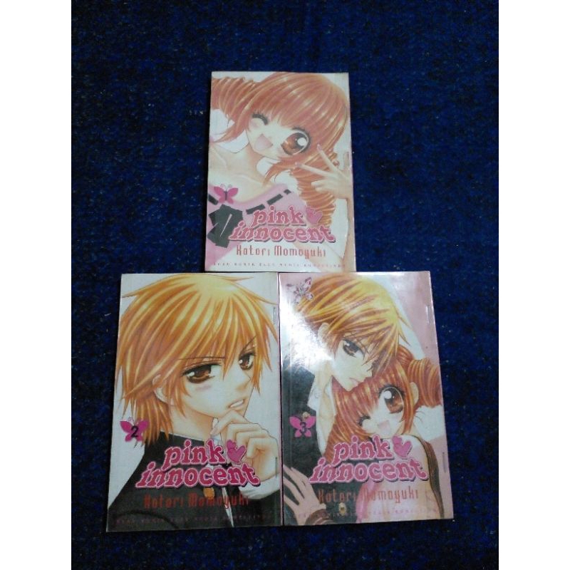 komik pink innocent 3 buku tamat jual paket    r