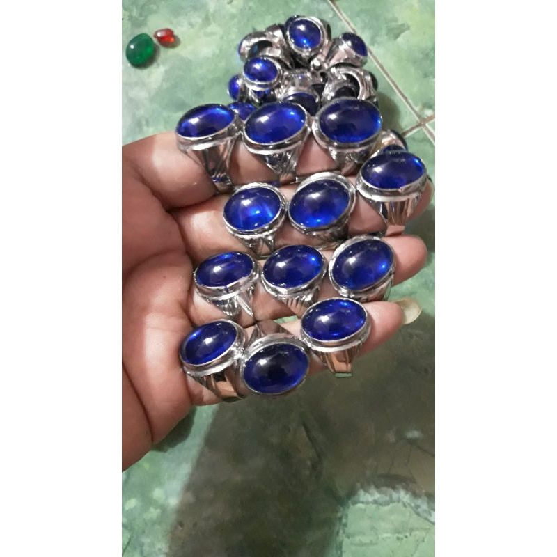 Batu natural king safir tembus