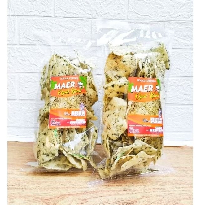 

Keripik OPAK Singkong Daun Kucai Renyah Gurih Asin Sudah Digoreng - Oleh Oleh Khas Dieng