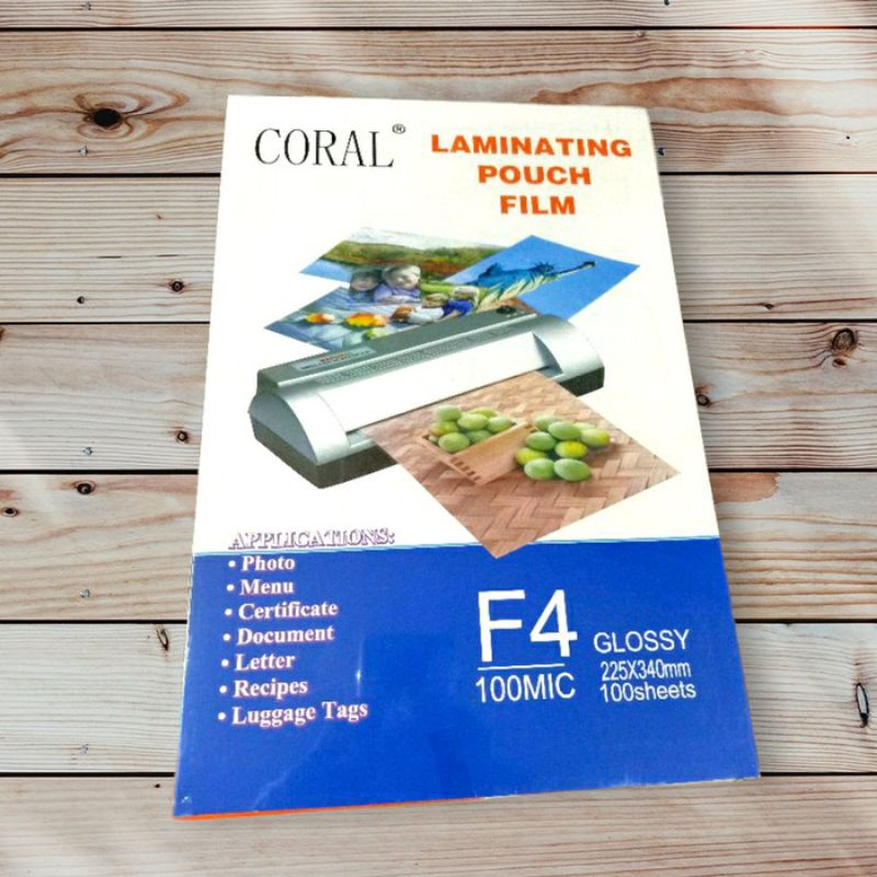 

Laminating pouch film F4