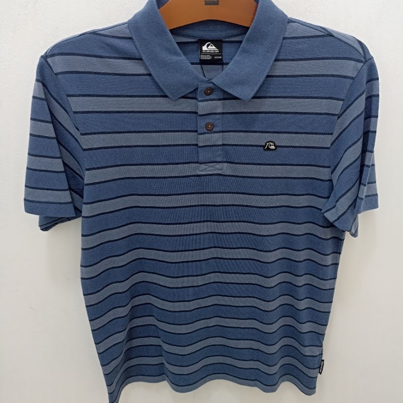 Baju Kaos Polo Quiksilver Original Dna Polo