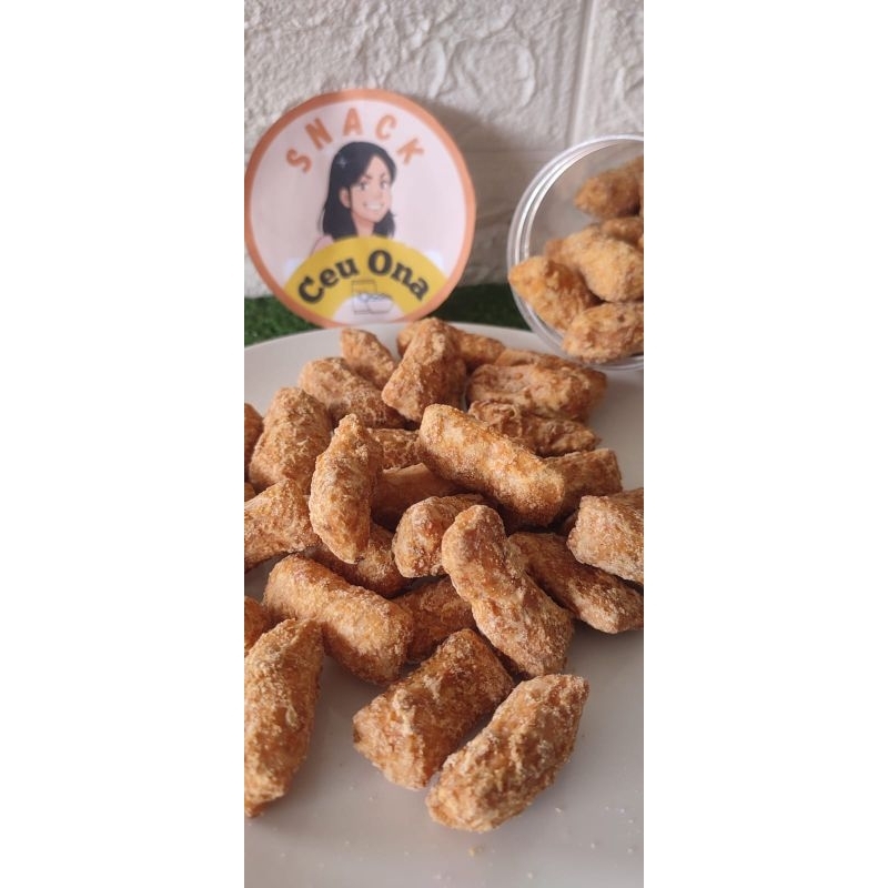 

Snack Ceu Ona Jual Kelontong Kolontong Gemblong Manis Renyah Khas Bandung 500 gram